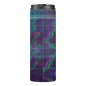 Testscherm abstract glitsen thermosbeker (Achterkant)