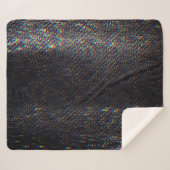 Testscherm Glitch textuur achtergrond Sherpa Deken (Voorkant (horizontaal))