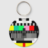 Testscherm voor kleurentelevisie sleutelhanger (Voorkant)