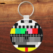 Testscherm voor kleurentelevisie sleutelhanger (Voorkant)