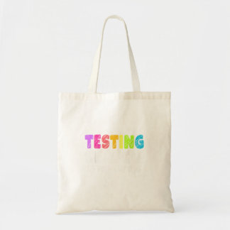 Testseizoen Is Cardio Test Dag Leraar Student Tote Bag