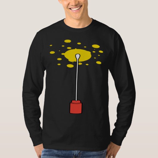 Teststaaf Grafiek T-shirt (Voorkant)