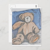 Testteddybeer Briefkaart (Voorkant / Achterkant)
