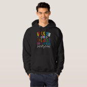 Testtestdag testdag testdag teache hoodie (Voorkant volledig)