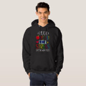 Testtestdag testdag testdag teache hoodie (Voorkant volledig)