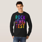 Testtestdag testdag testdag teache t-shirt (Voorkant volledig)