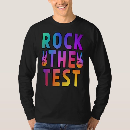 Testtestdag testdag testdag teache t-shirt (Voorkant)