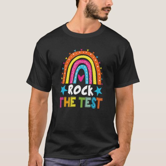 Testtestdag testdag testdag teache t-shirt (Voorkant)