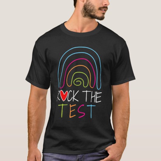 Testtestdag testdag testdag teache t-shirt (Voorkant)
