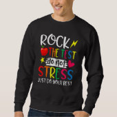 Testtestdag testdag testdag teache trui (Voorkant)