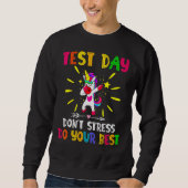 Testtestdag testdag testdag teache trui (Voorkant)