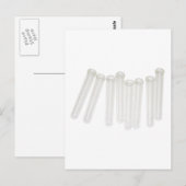 TestTubes071209 Briefkaart (Voorkant / Achterkant)
