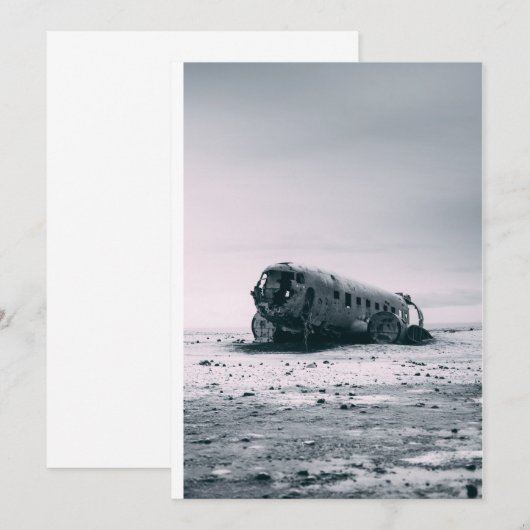 testuitnodiging kaart (Voorkant / Achterkant)