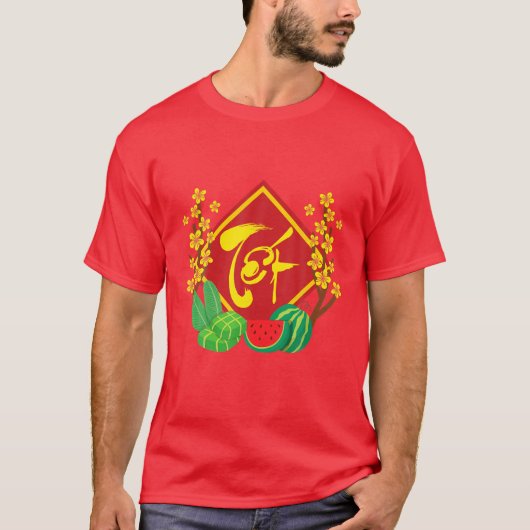 Tet Festival | Chuc Mung Nam Moi Vietnamese New Ye T-shirt (Voorkant)