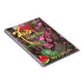 Tet Gelukkig Nieuwjaar Xuan Giap Thin 2024 Notitieboek (Rechterzijde)