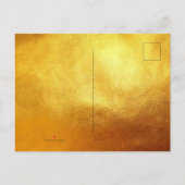 Tet Hoa Anh Dao Blossom Vietnamees Nieuwjaar Goud Uitnodiging Briefkaart (Achterkant)