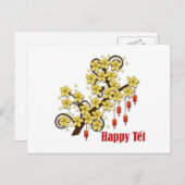 Tet Hoa Mai Briefkaart (Voorkant / Achterkant)