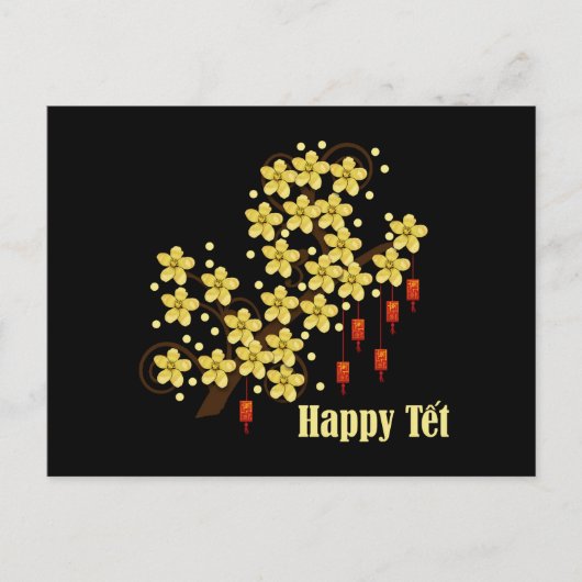 Tet Hoa Mai Briefkaart (Voorkant)