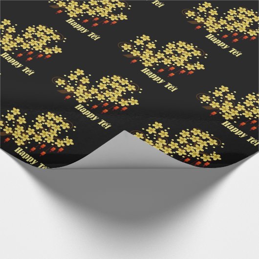 Tet Hoa Mai Cadeaupapier (Hoek)