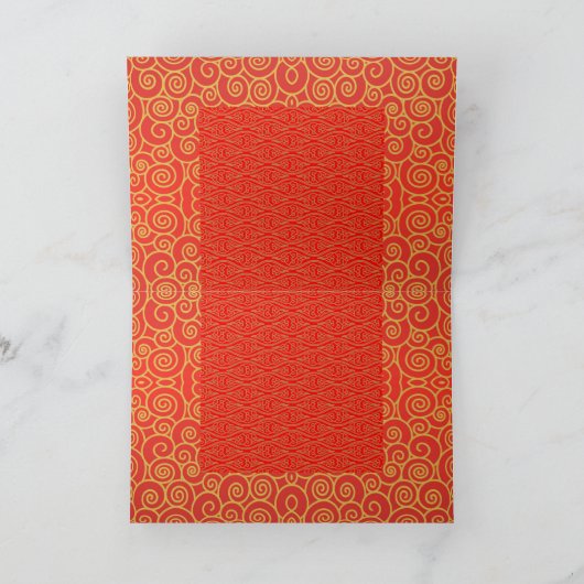 Tet komt Vietnamese Slang Nieuwjaar 2025 G Feestdagen Kaart (Binnen)