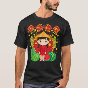 Tet Vietnamese Lunar Calendar 2022 Chuc Mung Nam T-shirt