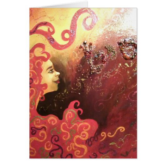 Tet Yod Samech- Miraking Making Notecard (Voorkant)