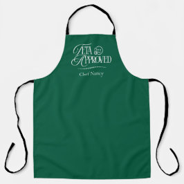 Teta Approved Editable Color Personalized Apron Schort