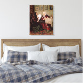 Tete-a-Tete, 1909 Canvas Afdruk (Insitu (Slaapkamer))