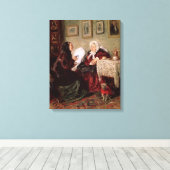 Tete-a-Tete, 1909 Canvas Afdruk (Insitu (Houten vloer))