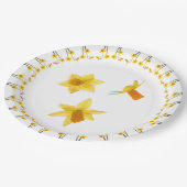 Tête à tête papieren bordje (Gekanteld)