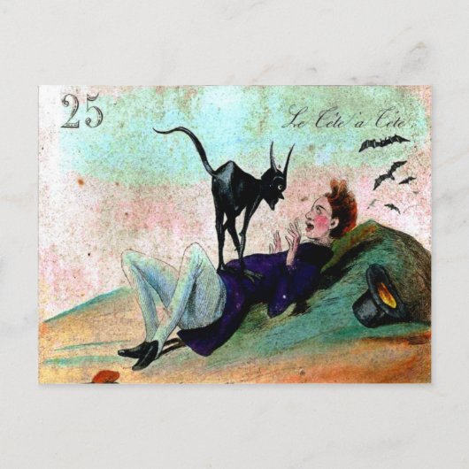 Tete A TetePostcard Briefkaart (Voorkant)