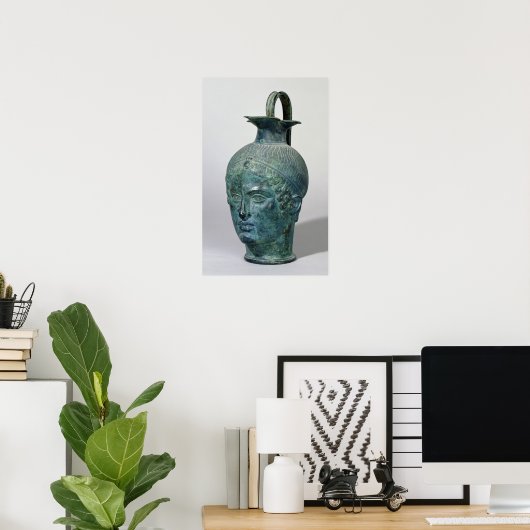 Tete de Gabies" Poster (Thuiskantoor)