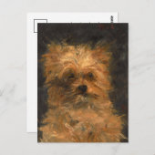 Tête du Chien "Bob" | Édouard Manet Briefkaart (Voorkant / Achterkant)
