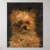 Tête du Chien "Bob" | Édouard Manet Poster (Voorkant)