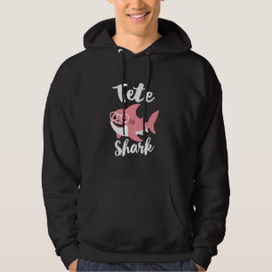 Tete Shark Moederdag Oma Grappig Hoodie