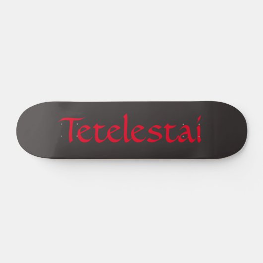 Tetelestai Christelijk Persoonlijk Skateboard (Horizontaal)