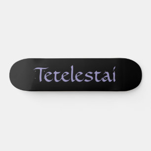 Tetelestai christen persoonlijk skateboard