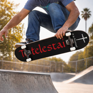 Tetelestai Drie Nagels Christelijk  Persoonlijk Skateboard