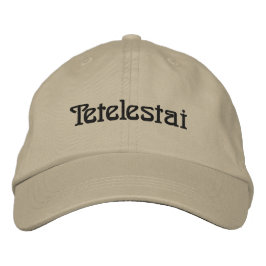 Tetelestai Embroidered Flexfit Wool Cap Geborduurde Pet