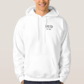Tetelestai Gered Opgericht Christelijk Hoodie (Voorkant)