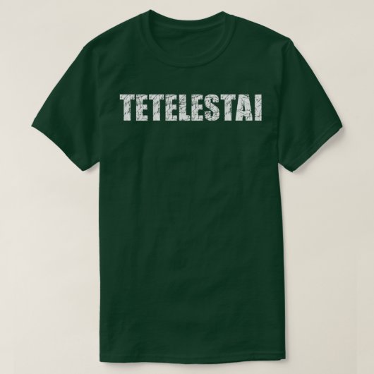 Tetelestai Het is klaar 1 T-shirt (Design voorkant)