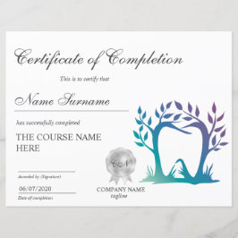 Teth Whitening Certificate of CompleTING Course