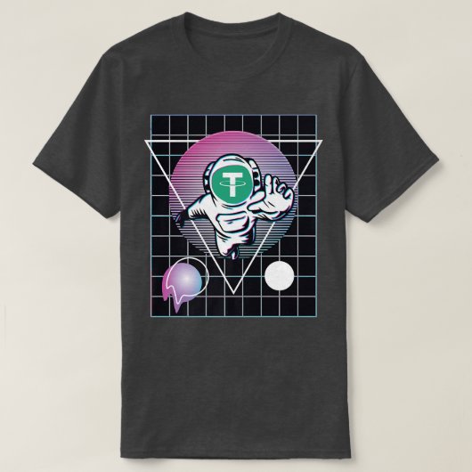Tether Astronaut T-shirt (Design voorkant)