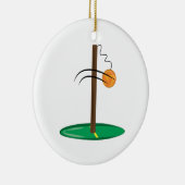 Tetherball Keramisch Ornament (Rechts)