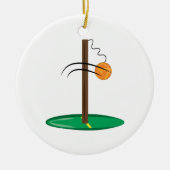 Tetherball Keramisch Ornament (Voorkant)