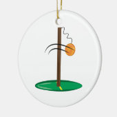 Tetherball Keramisch Ornament (Links)
