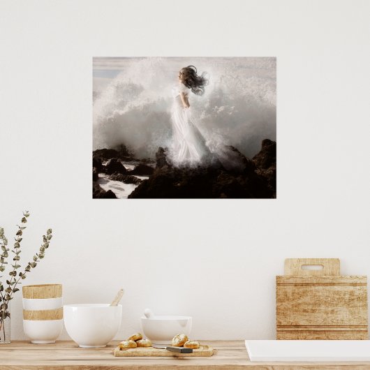 Tethys - Zee Goddess Poster (Keuken)