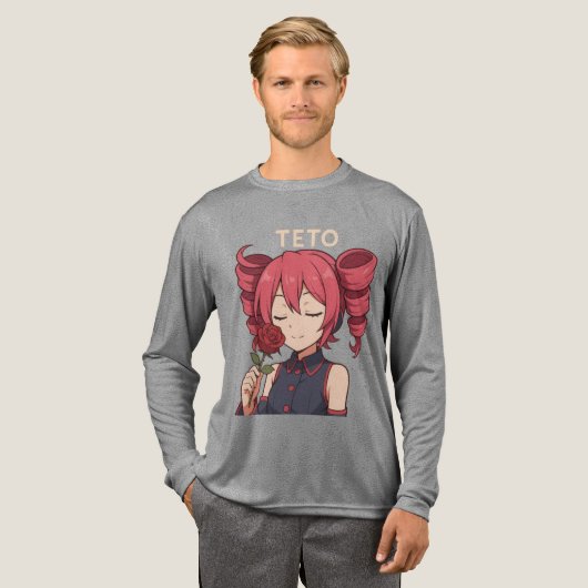 teto Tri-Blend shirt (Voorkant)