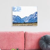 Teton 6976 canvas afdruk (Insitu (Woonkamer))