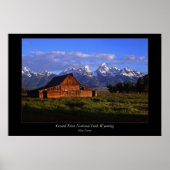 Teton Barn #1 Poster (Voorkant)